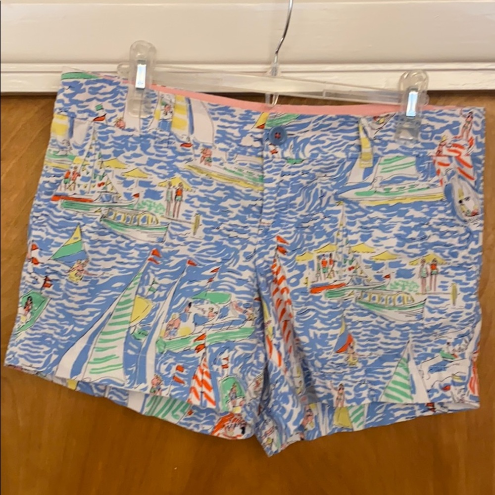 Lilly Pulitzer Lets Get Nauti Callahan Shorts 8